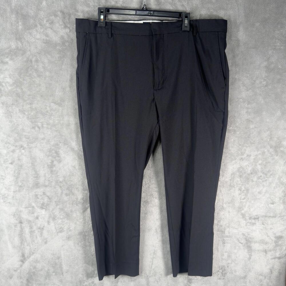 Mens Nickel & Iron Slim Fit Dress Pants Black Size 38x32